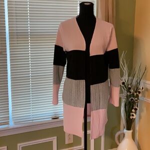 Comfy Striped Cardigan. Size Small. Worn Once.